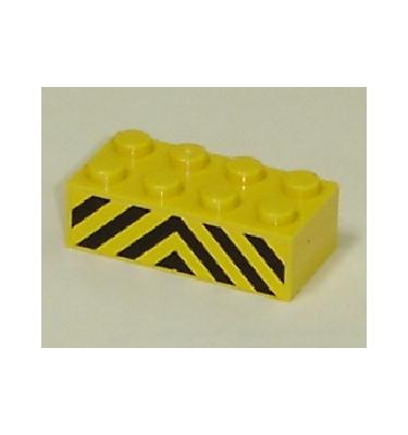 Kocka 2 x 4 - mintás/matricás