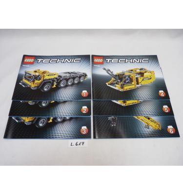 Lego Technic 42009 - CSAK ÖSSZERAKÁSI ÚTMUTATÓ!