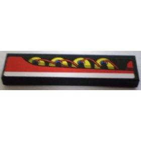 Csempe 1 x 4 - mintás/matricás™