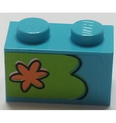 Kocka 1 x 2 - mintás/matricás