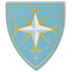 Háromszögletű pajzs - mintás/matricás™