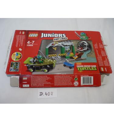 Lego Juniors 10669 - CSAK ÜRES DOBOZ!