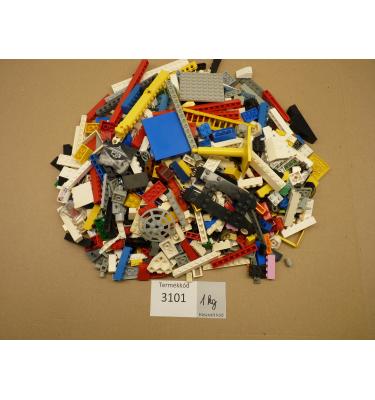 1 kg ömlesztett, vegyes használt, előfordulhat: karcos, elszíneződött, sérült alkatrész (3101)