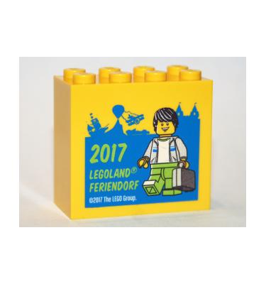 Kocka 2 x 4 x 3 - mintás/matricás