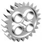 Technic fogaskerék (24 fog)