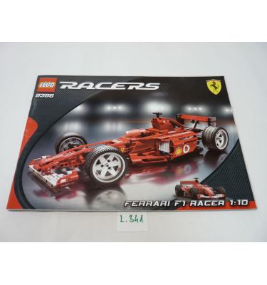 Lego Racers 8386 - CSAK ÖSSZERAKÁSI ÚTMUTATÓ