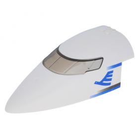 Repülőgép orr teteje ívelt 8 x 16 x 5 átlátszó-fekete üveggel - mintás/matricás™