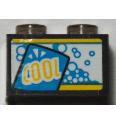 Kocka 1 x 2 - mintás/matricás