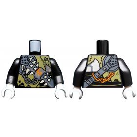 Figura felsőtest kezekkel - mintás/matricás™