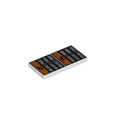 Csempe 2 x 4 - mintás/matricás