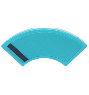 Íves csempe 2 x 2 - mintás/matricás