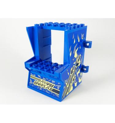 Játékgép váz - mintás/matricás
