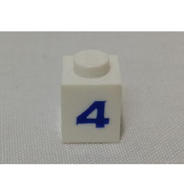 Kocka 1 x 1 - mintás/matricás