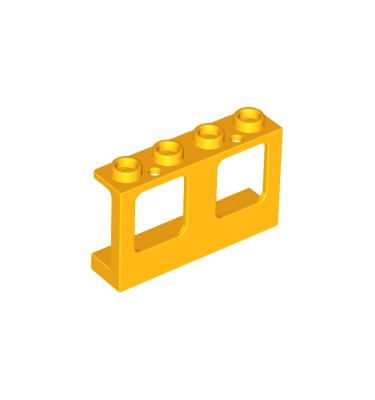 Ablak 1 x 4 x 2, üveg nélkül