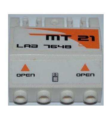 Panel zsanérral 2 x 4 x 3 1/3 - mintás/matricás
