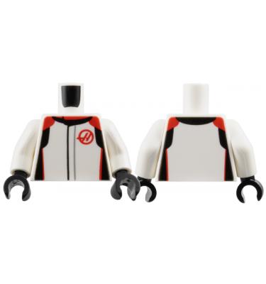 Figura felsőtest kezekkel - mintás/matricás