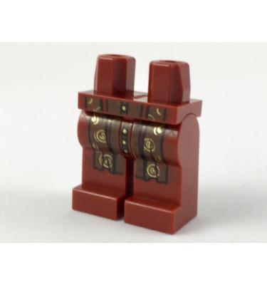 Minifigura csípő és lábak - mintás/matricás