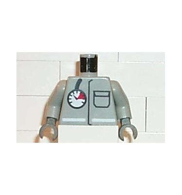 Figura felsőtest kezekkel - mintás/matricás