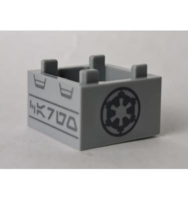 Tároló doboz 2 x 2 x 1 - mintás/matricás
