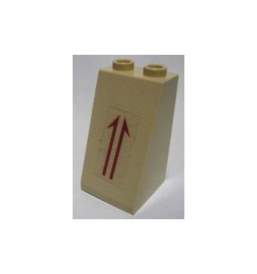 Lejtő 2 x 2 x 3 (75°) - mintás/matricás