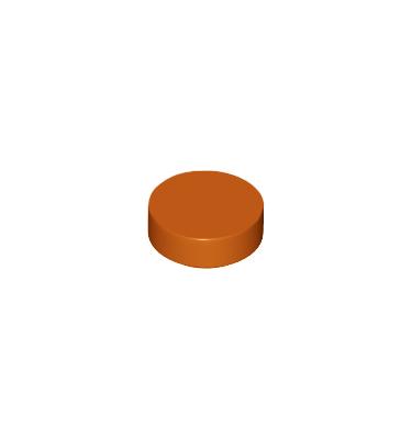 1 x 1 kerek csempe elem