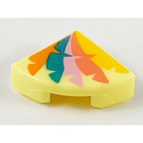 1 x 1 negyed kör csempe - mintás/matricás™