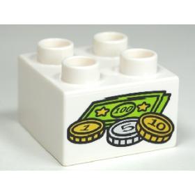 Duplo kocka 2 x 2 - mintás/matricás™