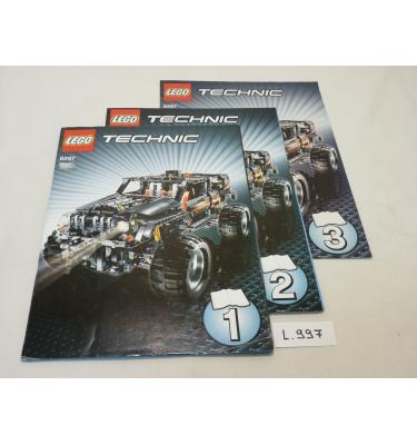 Lego Technic 8297 - CSAK ÖSSZERAKÁSI ÚTMUTATÓ!