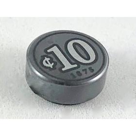 1 x 1 kerek csempe elem - mintás/matricás™