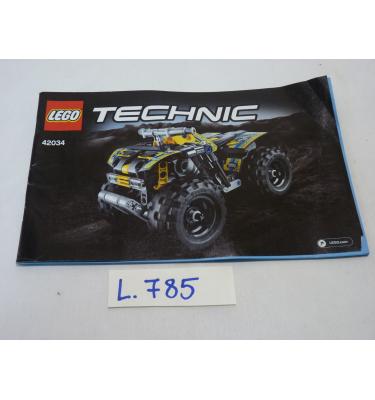 Lego Technic 42034 - CSAK ÖSSZERAKÁSI ÚTMUTATÓ!