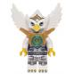 LEGO Chima figura: Eris - Silver Outfit, Pearl Gold Armor loc071