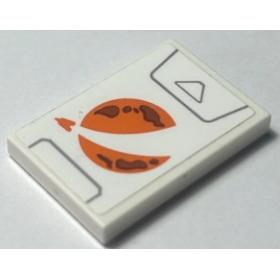 Csempe 2 x 3 - mintás/matricás™
