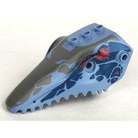 Dinoszaurusz felső állkapocs - mintás/matricás™