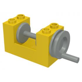 Csörlő 2 x 4 x 2 zsinórral és kampóval™