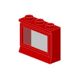 Ablak 1 x 3 x 2 fix üveggel™