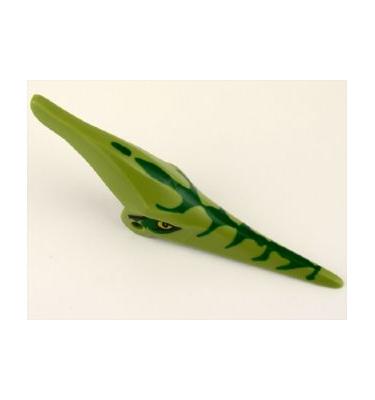 Dinoszaurusz fej (Pteranodon) - mintás/matricás