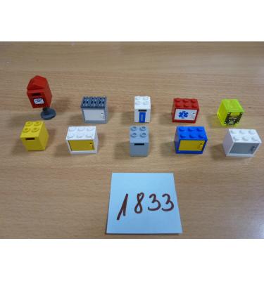LEGO láda,doboz,szekrény / 10 db