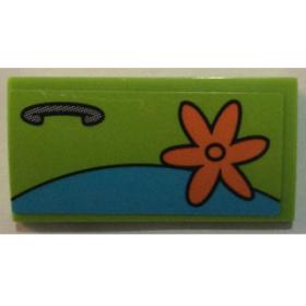 Lejtő, íves 2 x 4 x 2/3 - mintás/matricás™