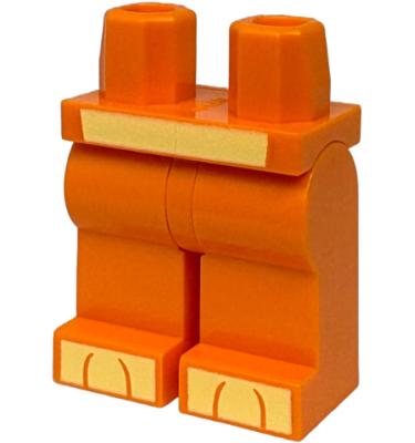 Minifigura láb - mintás/matricás