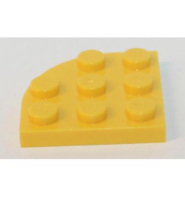 3 x 3 lapos, kerekített sarok elem