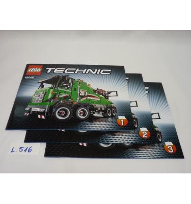 Lego Technic 42008 - CSAK ÖSSZERAKÁSI ÚTMUTATÓ!