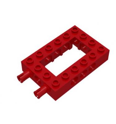Technic kocka 4 x 6	 - pinekkel