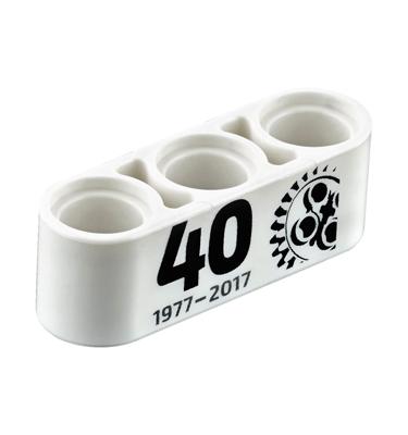 Technic emelőkar 1 x 3 - mintás/matricás