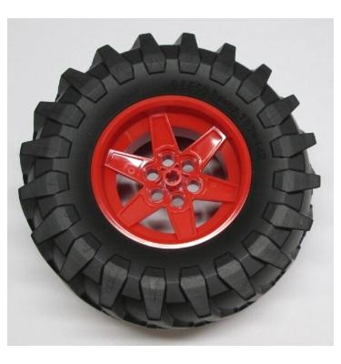 Kerék, 56mm D. x 34mm felni 107 x 44R gumival