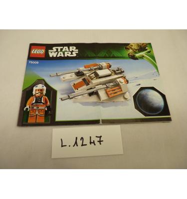 Lego Star Wars 75009 - CSAK ÖSSZERAKÁSI ÚTMUTATÓ!