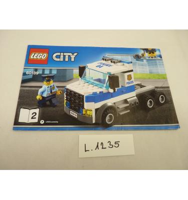 Lego City 60139 - CSAK ÖSSZERAKÁSI ÚTMUTATÓ!