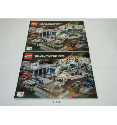 Lego Racers 8154 - CSAK ÖSSZERAKÁSI ÚTMUTATÓ
