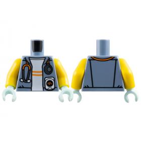 Figura felsőtest kezekkel - mintás/matricás™