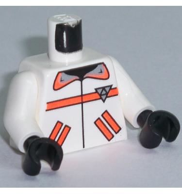 Figura felsőtest kezekkel - mintás/matricás