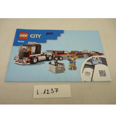 Lego City 60289 - CSAK ÖSSZERAKÁSI ÚTMUTATÓ!